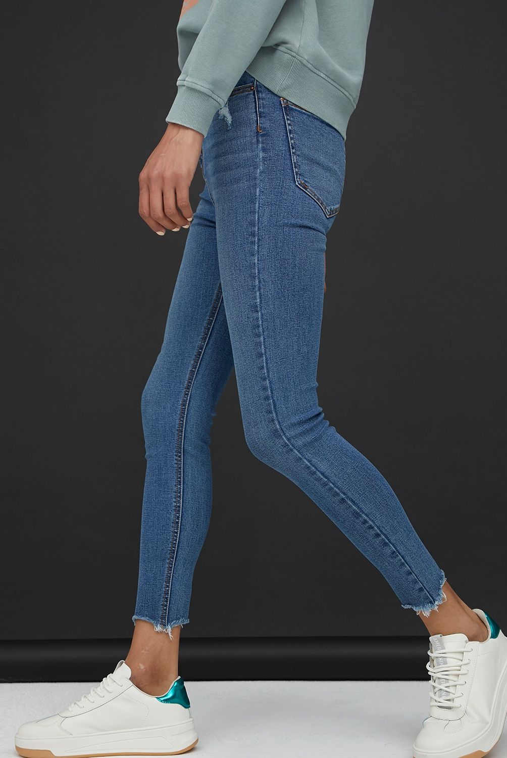 AMERICANINO - Jeans Skinny Súper tiro Alto Mujer