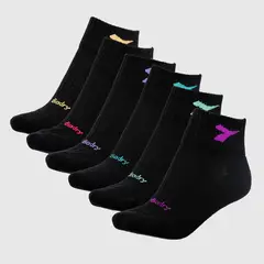 DIADORA - Pack De 6 Calcetines Cortos Deportivos Mujer