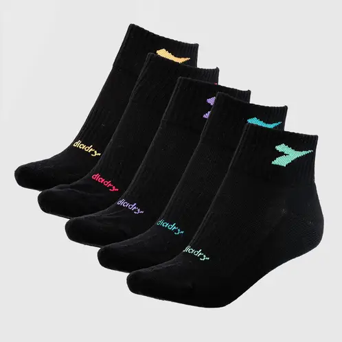 DIADORA - Pack De 6 Calcetines Cortos Deportivos Mujer