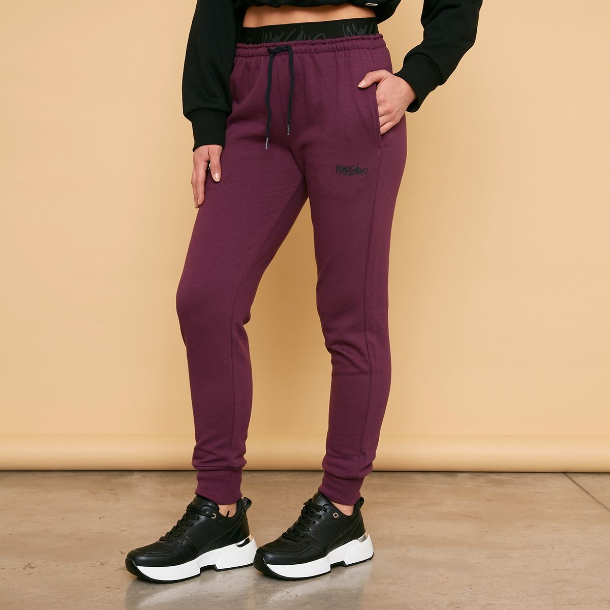 MOSSIMO - Pantalón de Buzo Mujer