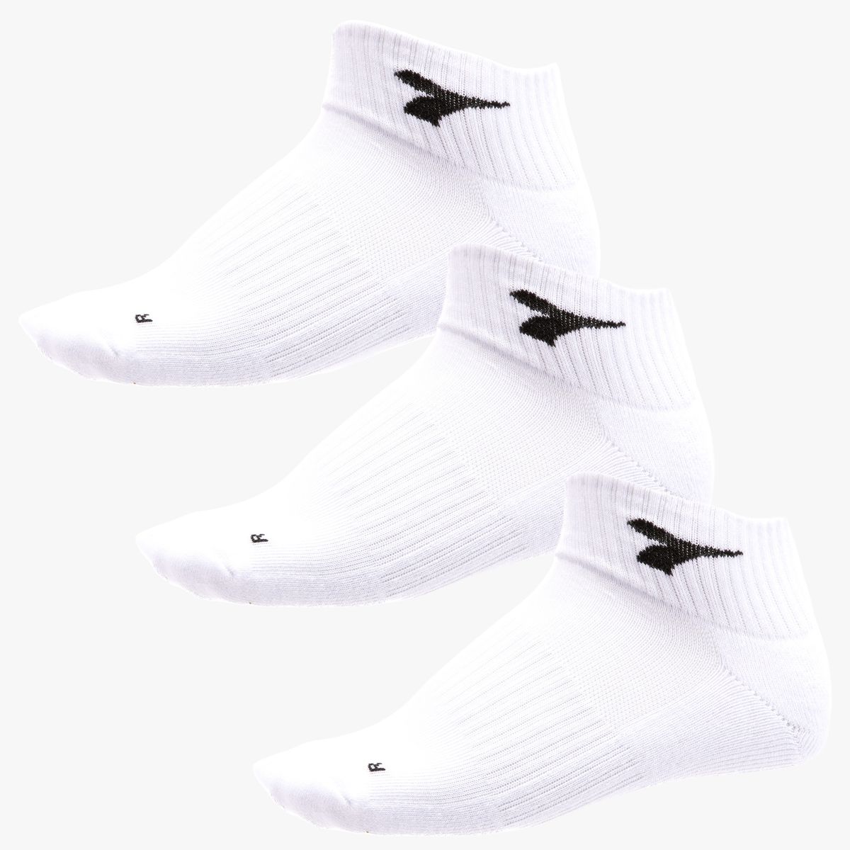 DIADORA - Pack De 3 Calcetines Cortos Deportivos Hombre Diadora