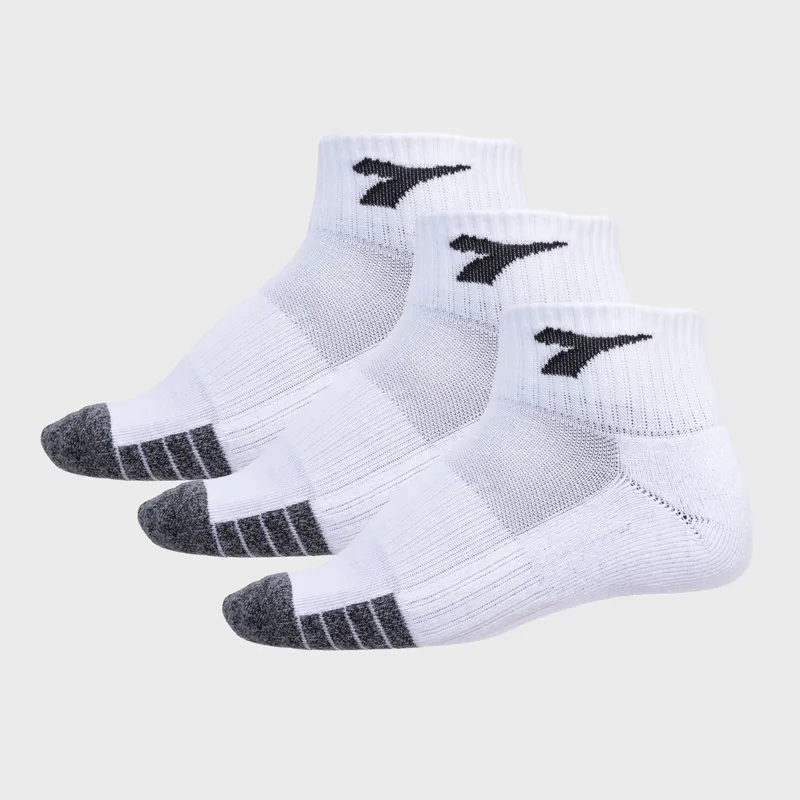 DIADORA - Pack De 3 Calcetines Cortos Deportivos Hombre Diadora