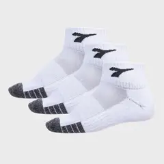DIADORA - Pack De 3 Calcetines Cortos Deportivos Hombre