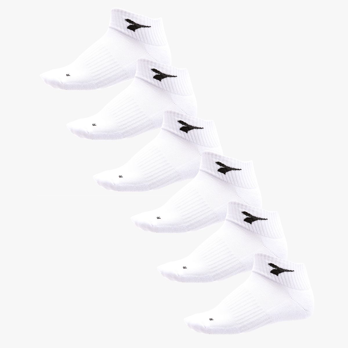 DIADORA - Pack De 6 Calcetines Cortos Deportivos Hombre Diadora