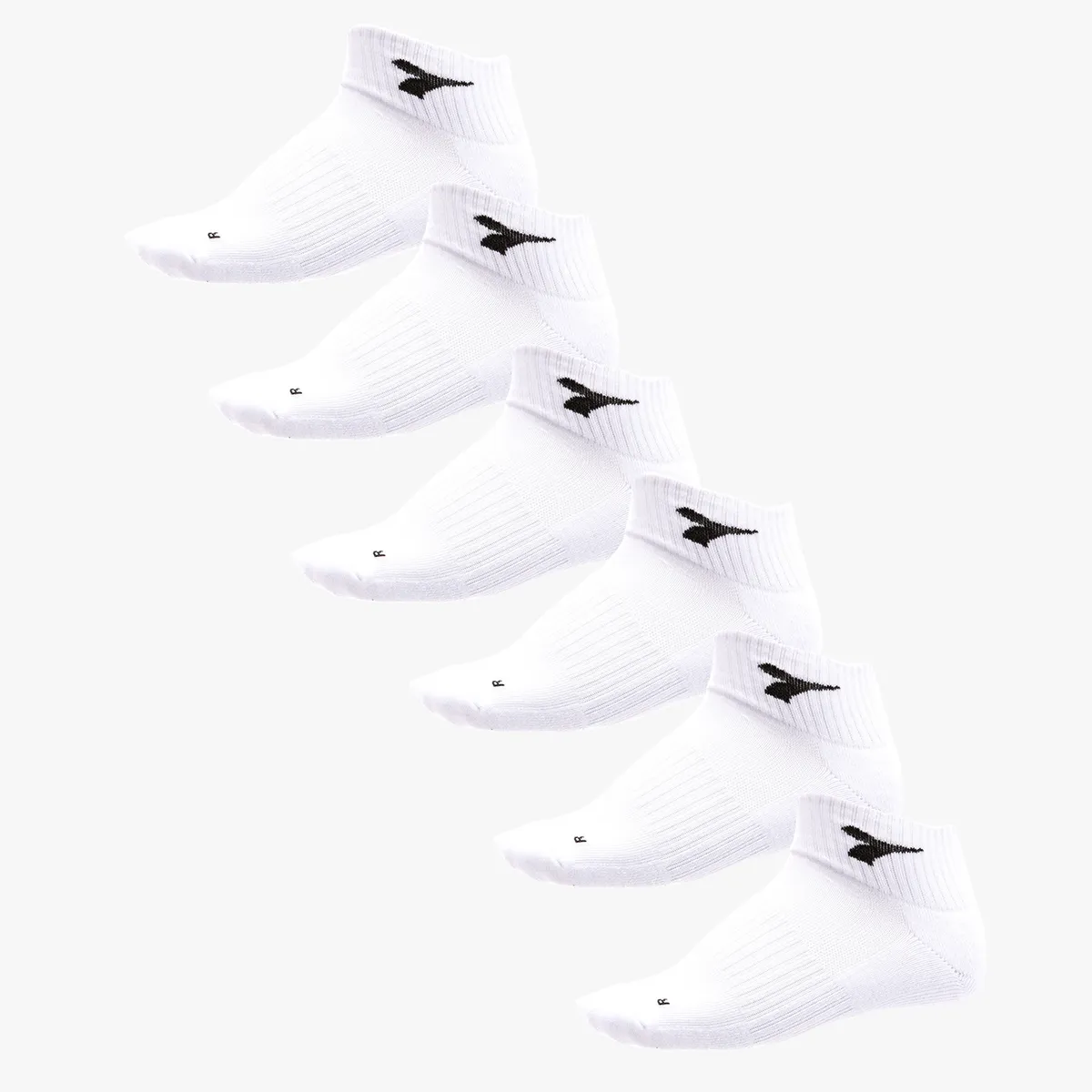 DIADORA - Pack De 6 Calcetines Cortos Deportivos Hombre Diadora