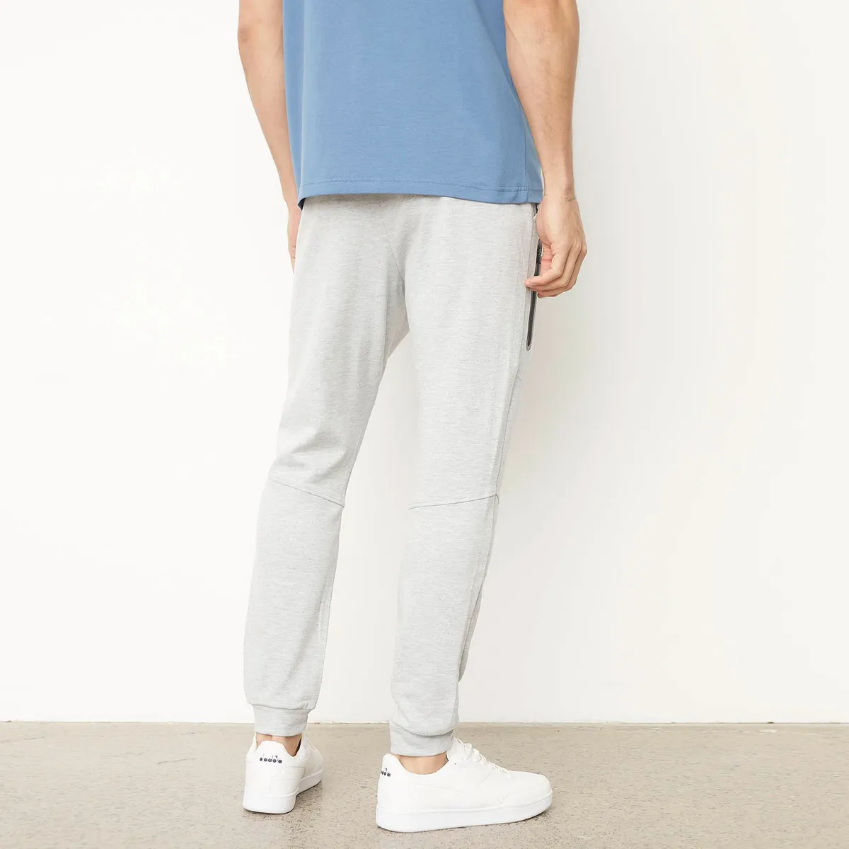 DIADORA - Pantalón De Buzo Jogger Cintura Elástica Bolsillos Hombre Diadora