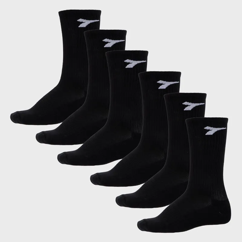 DIADORA - Pack De 6 Calcetines Largos Deportivos Hombre Diadora