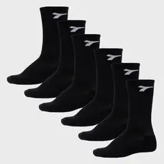 DIADORA - Pack De 6 Calcetines Largos Deportivos Hombre