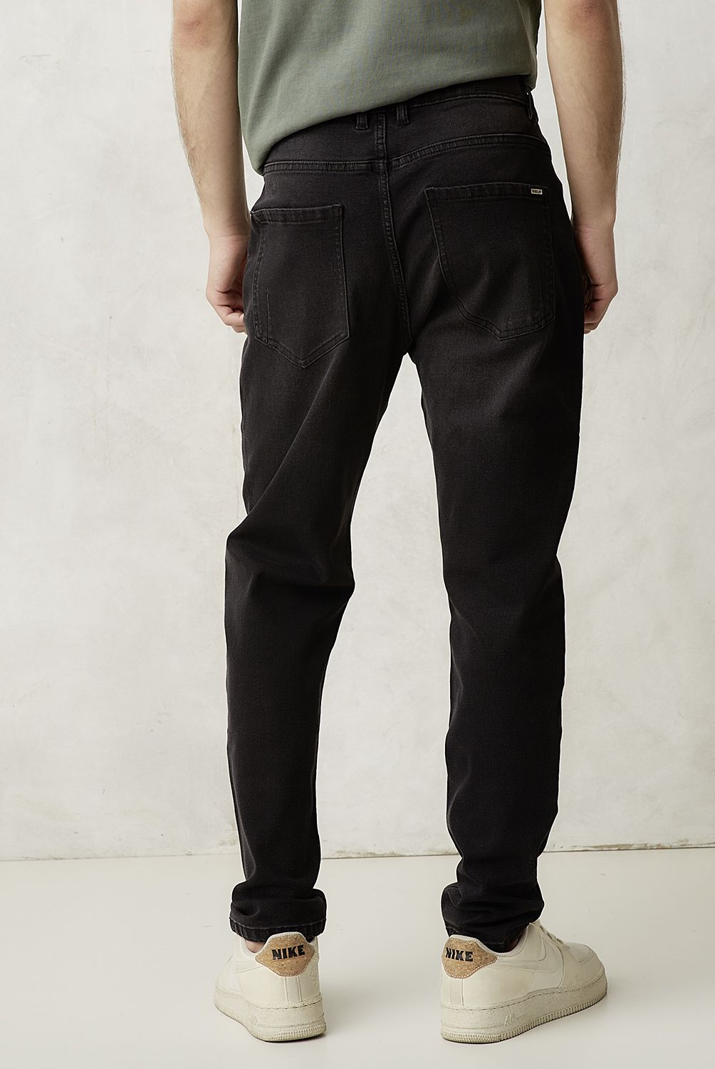 BEARCLIFF - Jeans Carrot Fit Bearcliff Casual Hombre Algodón