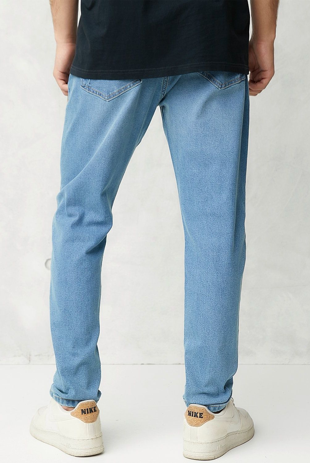BEARCLIFF - Jeans Carrot Fit Bearcliff Casual Hombre Algodón