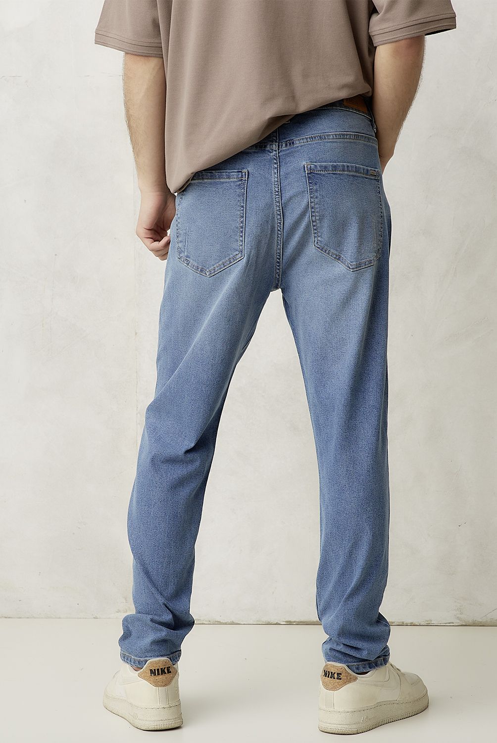 BEARCLIFF - Jeans Carrot Fit Bearcliff Casual Hombre Algodón