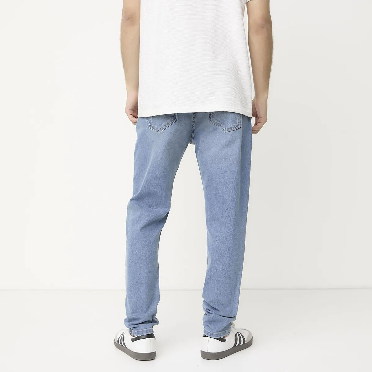 BEARCLIFF - Jeans Carrot Fit Bearcliff Casual Hombre Algodón