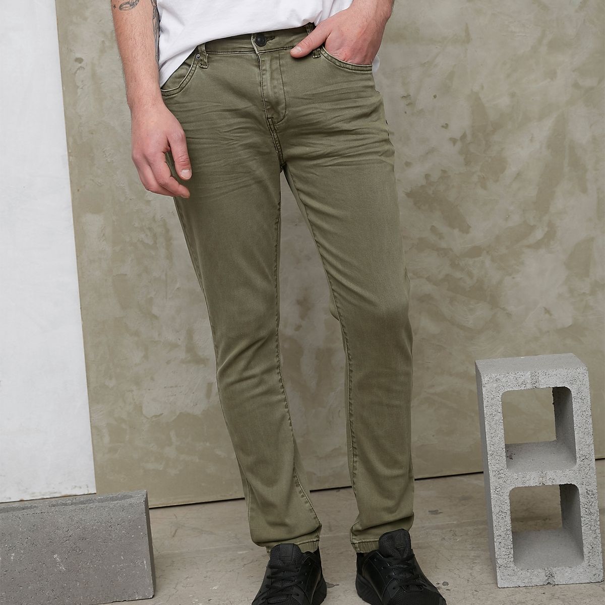 AMERICANINO - Pantalón 5 Bolsillos Skinny Hombre