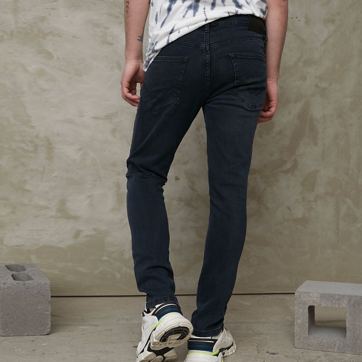 AMERICANINO - Jeans Spray On Fit Algodón Orgánico Hombre Americanino