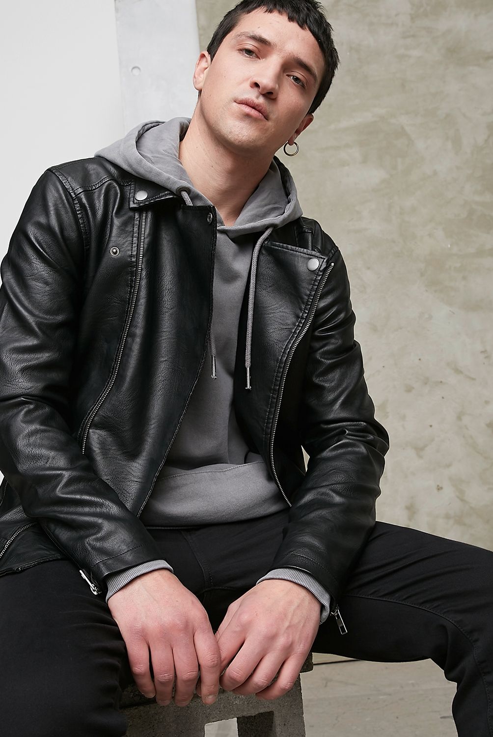 AMERICANINO - Chaqueta Ecocuero Hombre