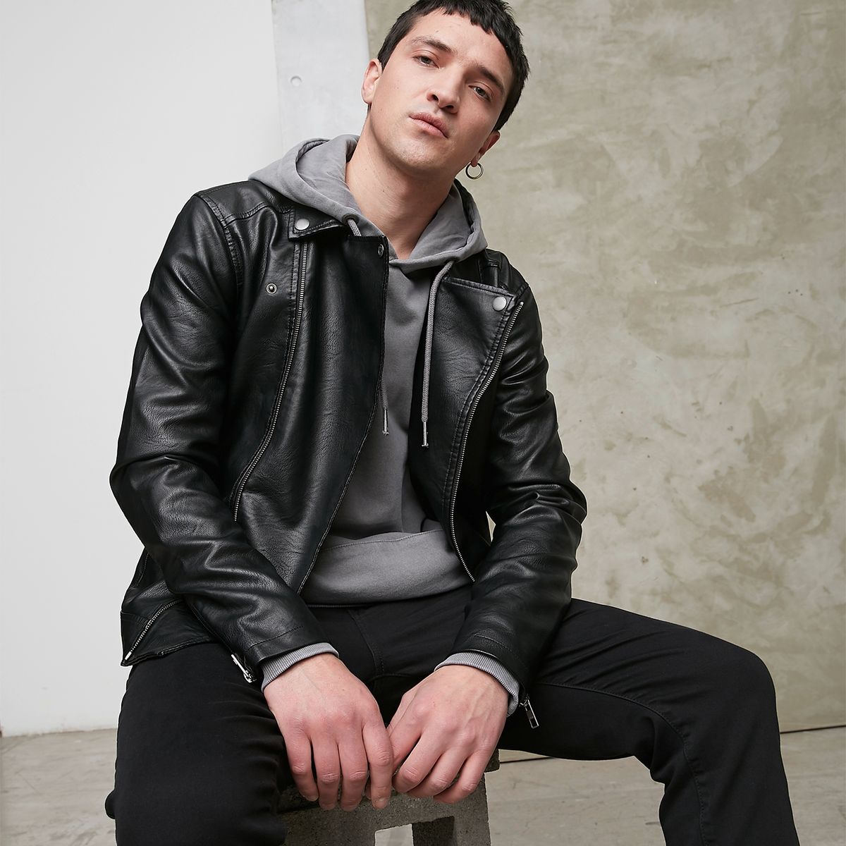 AMERICANINO - Chaqueta Ecocuero Hombre