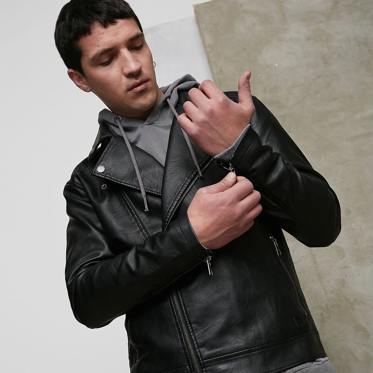 AMERICANINO - Chaqueta Ecocuero Hombre