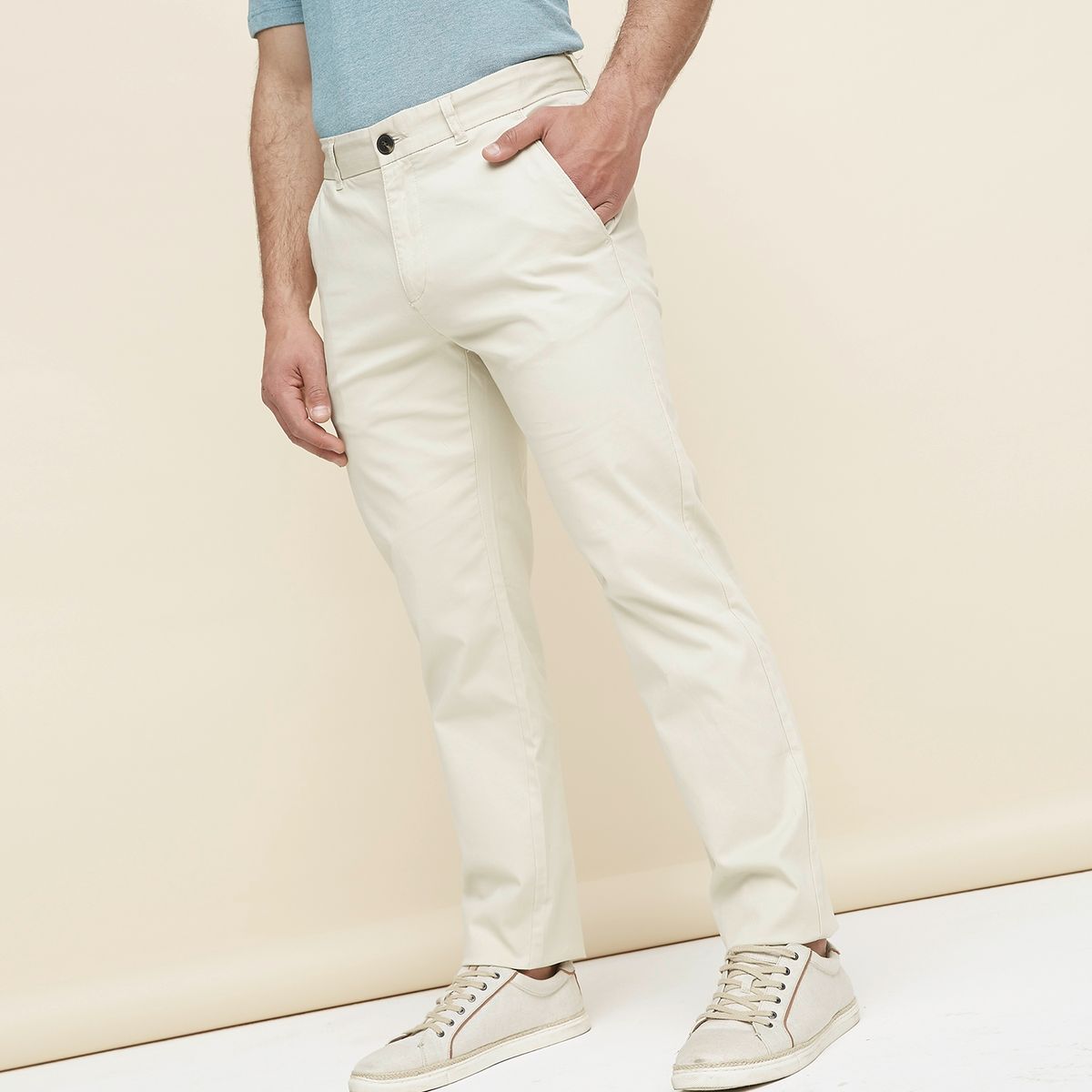 CHRISTIAN LACROIX - Christian Lacroix Pantalón Regular Fit Algodón Hombre