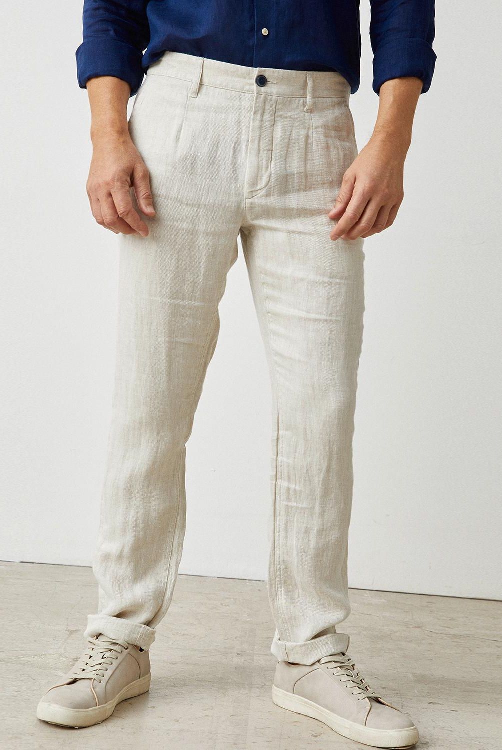 WOLF&HANK - Pantalón Lino Hombre