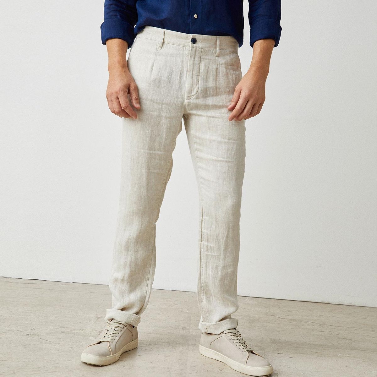 WOLF&HANK - Pantalón Lino Hombre