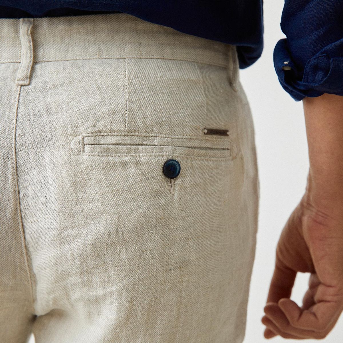 WOLF&HANK - Pantalón Lino Hombre