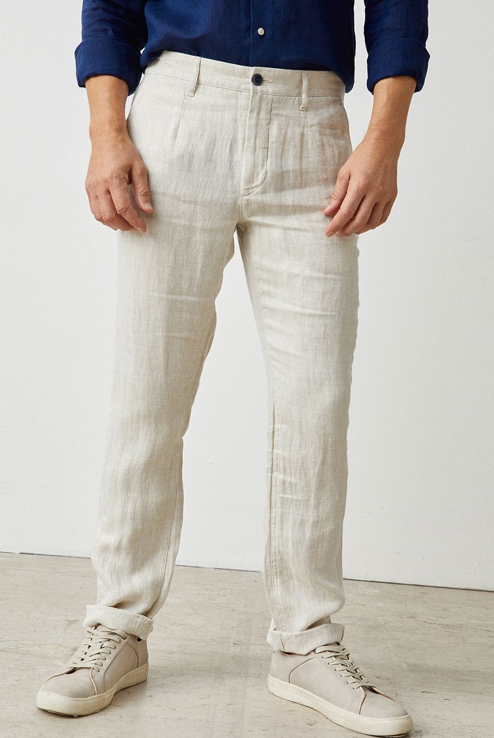 WOLF&HANK - Pantalón Lino Hombre