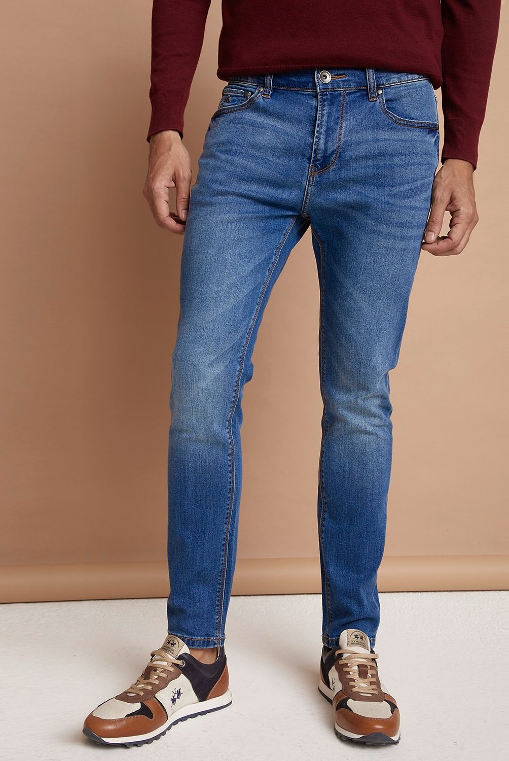 LA MARTINA - Jeans Skinny Fit Hombre La Martina