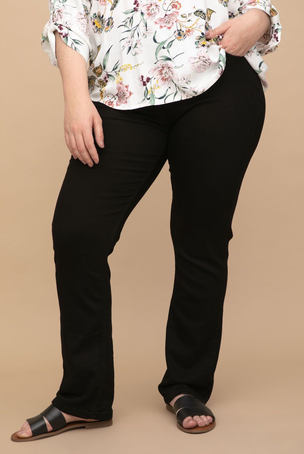 UNIVERSITY CLUB - University Club Jeans Skinny Tiro Medio Mujer