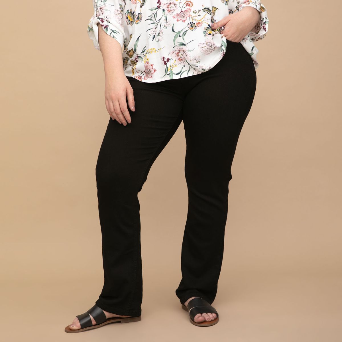 UNIVERSITY CLUB - University Club Jeans Skinny Tiro Medio Mujer