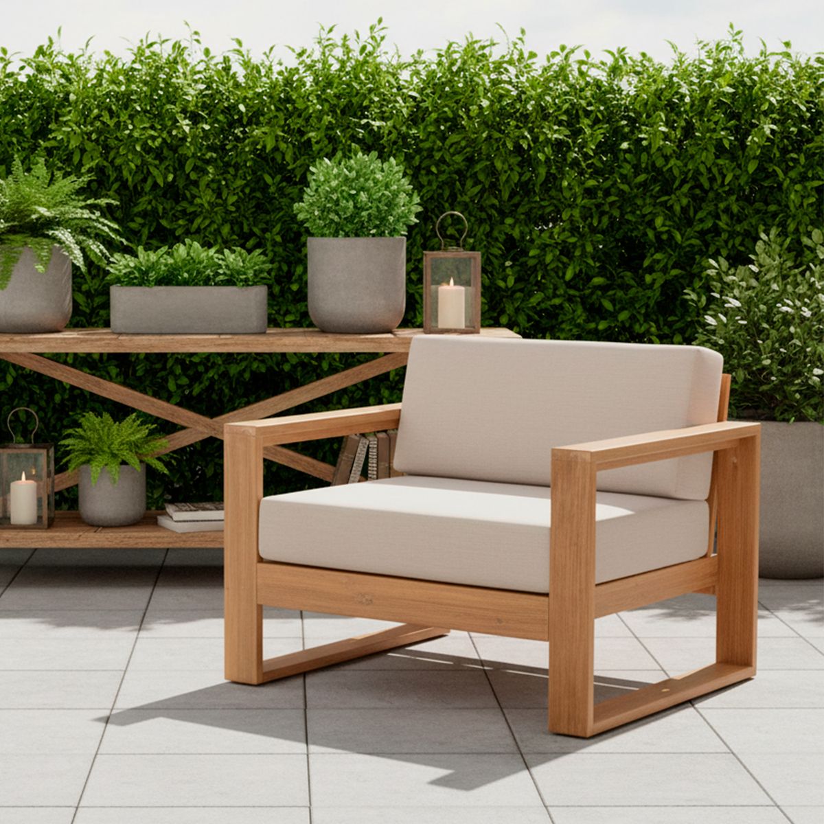 BASEMENT HOME - Sofá De Terraza 1 Cuerpo Laguna Basement Home