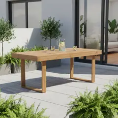 BASEMENT HOME - Mesa De Comedor De Terraza 6 Puestos Laguna