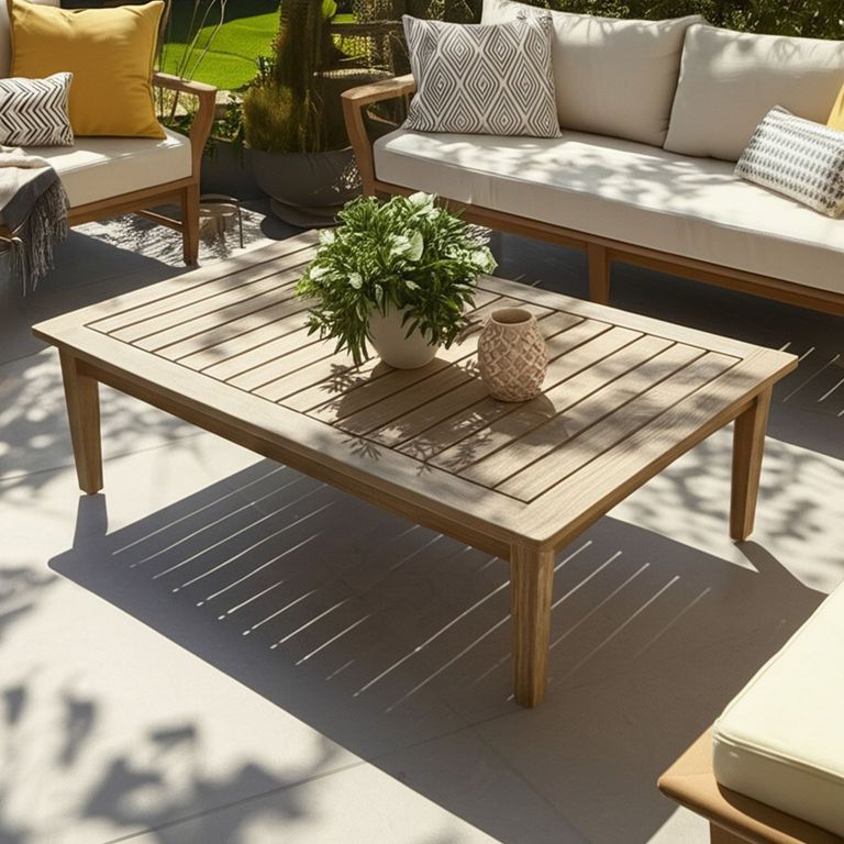 Mesa De Centro Terraza Kawaii
