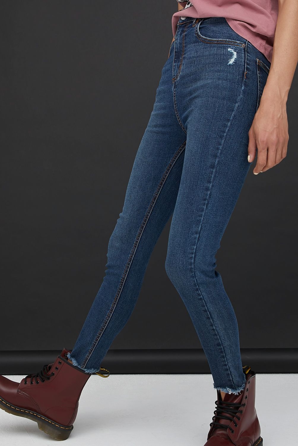 AMERICANINO - Jeans Skinny Súper Tiro Alto Mujer