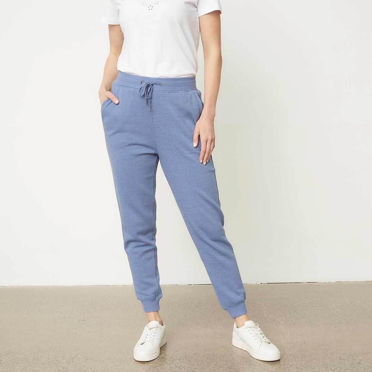 NEWPORT - Pantalón Jogger Tiro Alto Newport Mujer Algodón Orgánico