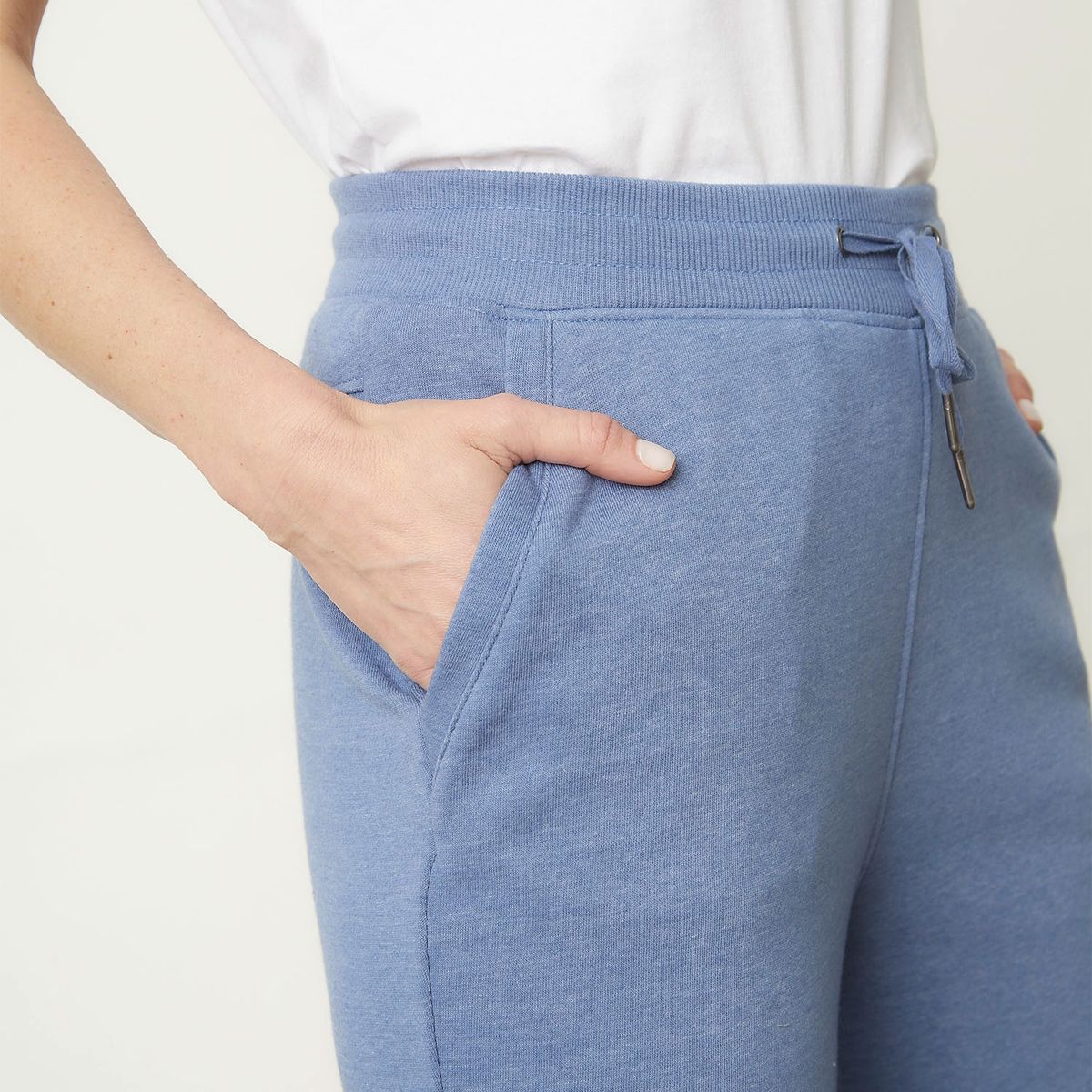 NEWPORT - Pantalón Jogger Tiro Alto Newport Mujer Algodón Orgánico