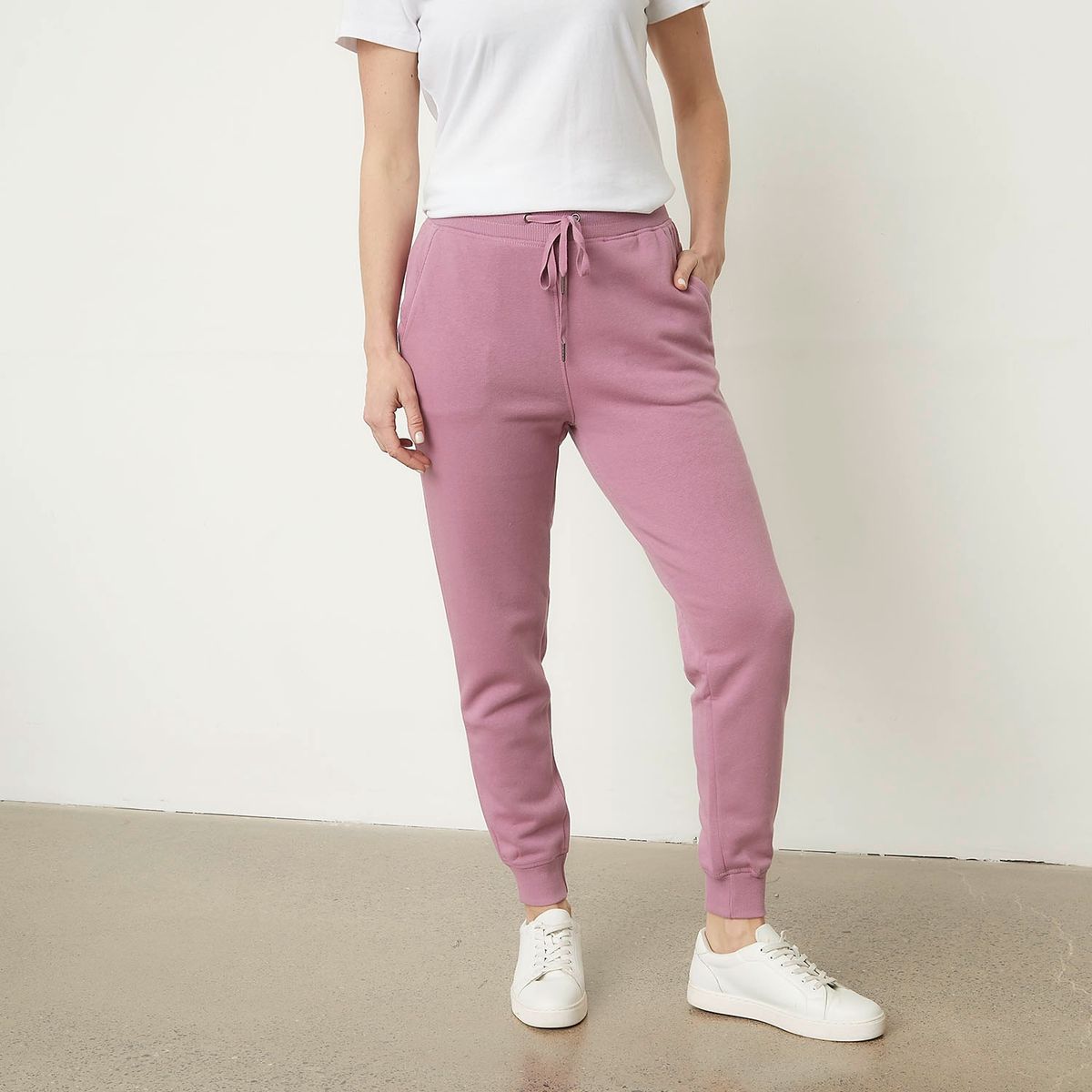 NEWPORT - Pantalón Jogger Tiro Alto Newport Mujer Algodón Orgánico