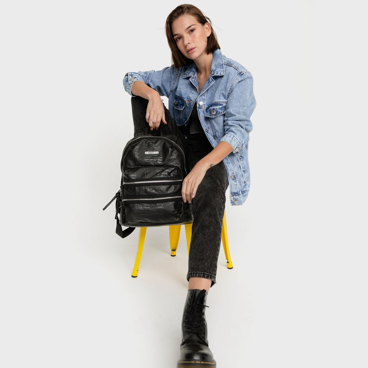AMERICANINO - Mochila Mujer
