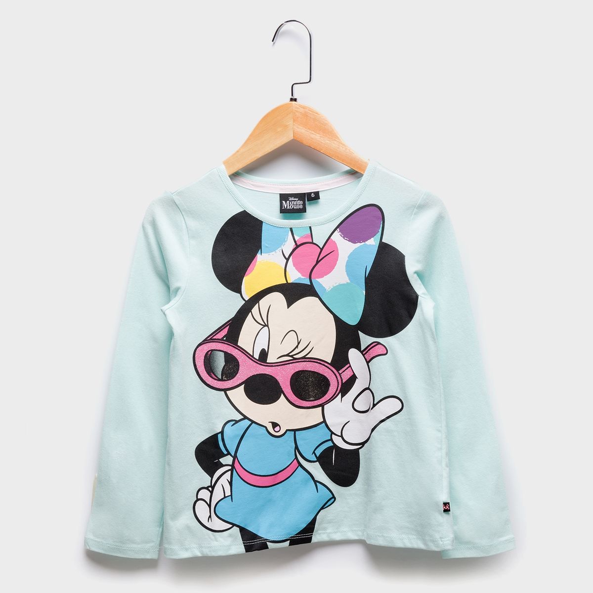 MINNIE - Polera Minnie Algodón Niña