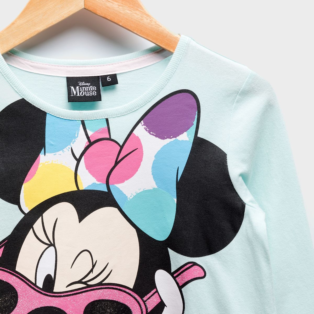 MINNIE - Polera Minnie Algodón Niña
