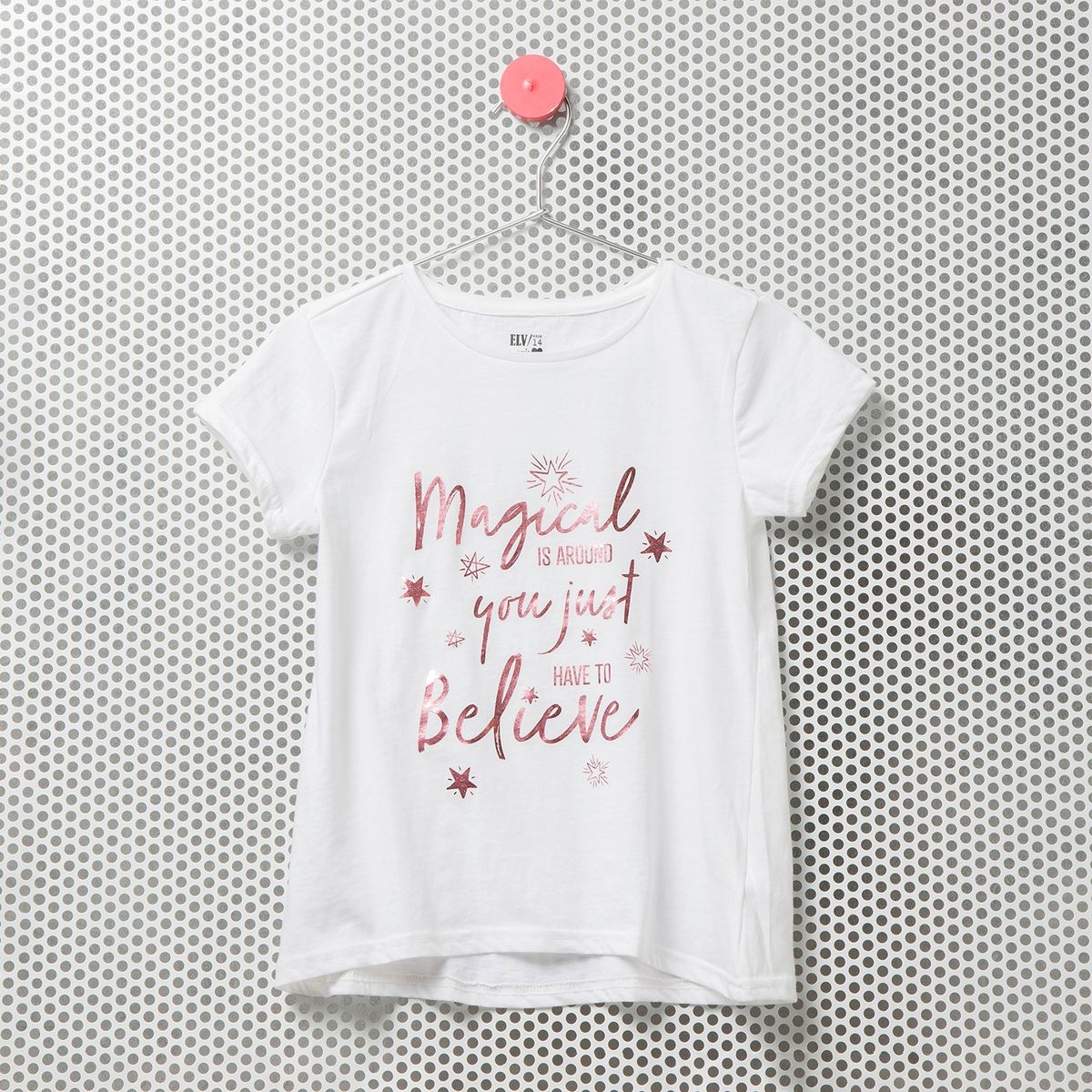 ELEVEN - Polera Print Algodón Niña