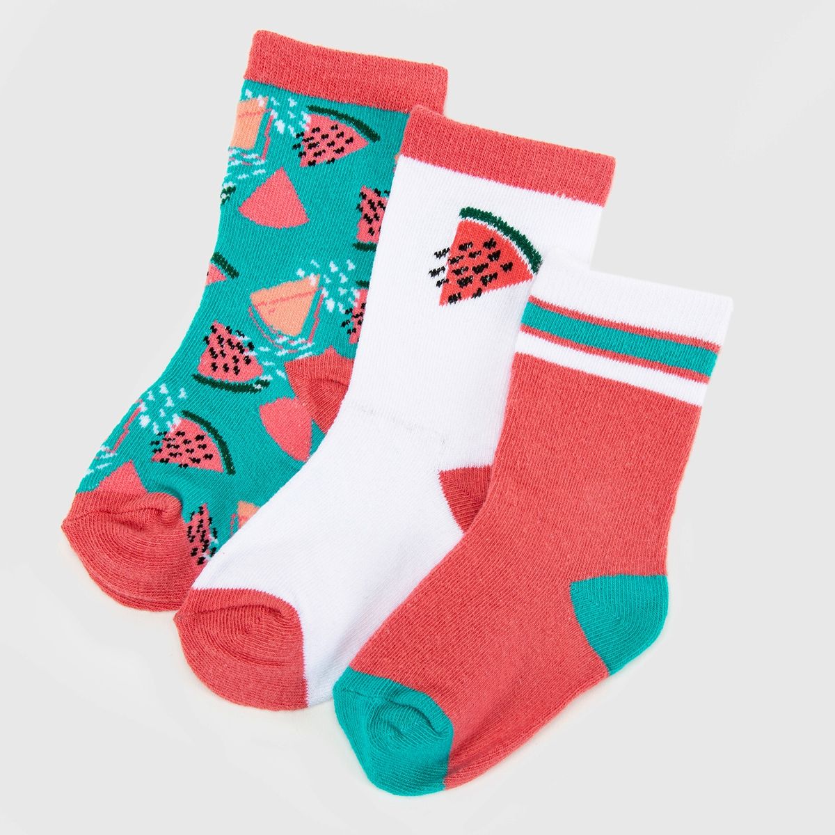 YAMP - Pack de 3 calcetín de vestir niña