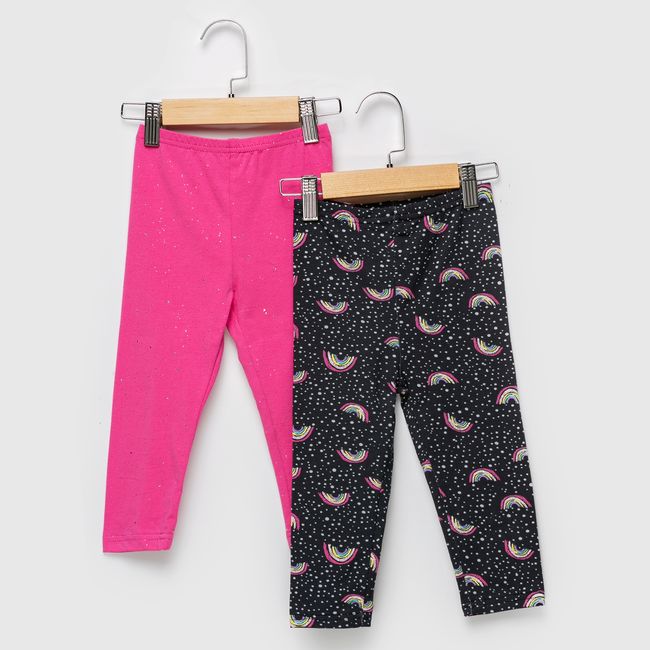 YAMP - Yamp Calza Bebé Niña 2 Piezas Algodón