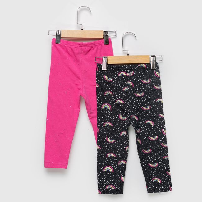 YAMP - Yamp Calza Bebé Niña 2 Piezas Algodón