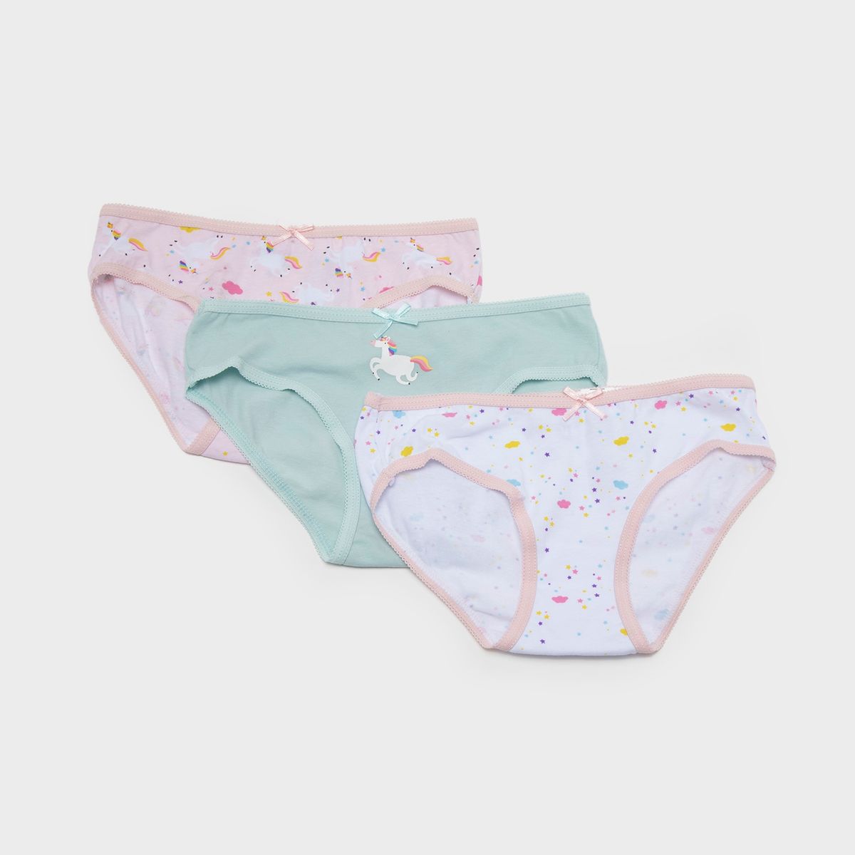 YAMP - Yamp Calzón Pack De 3 Unidades Algodón Niña