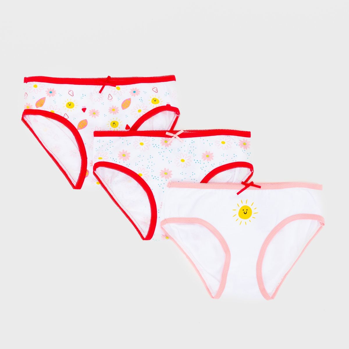 YAMP - Calzón Pack De 3 Unidades Algodón Niña Yamp