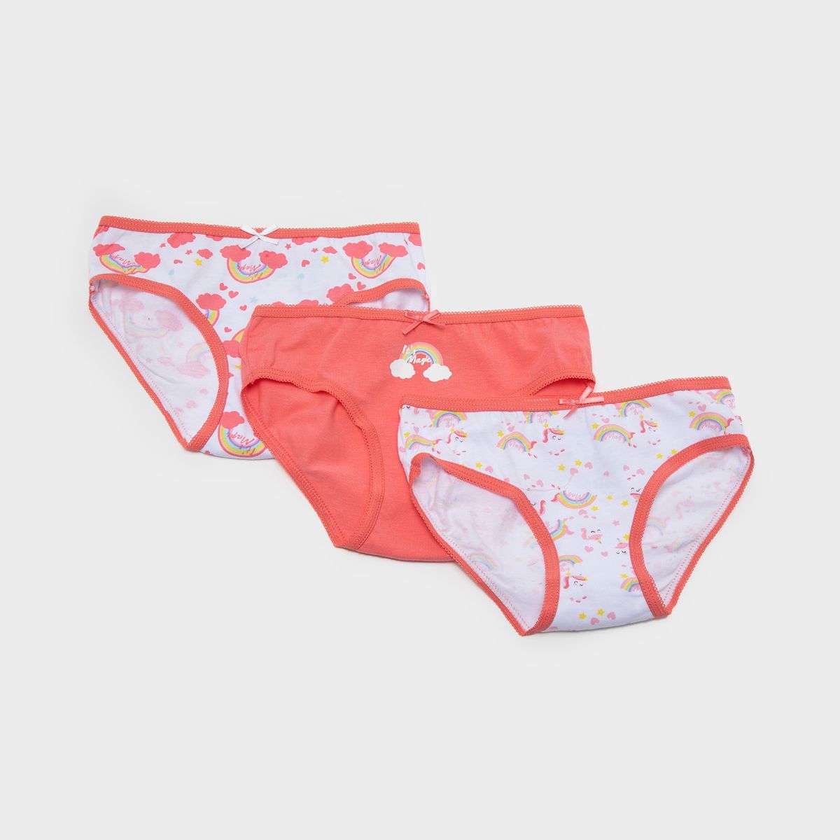 YAMP - Calzón Pack De 3 Unidades Algodón Niña Yamp