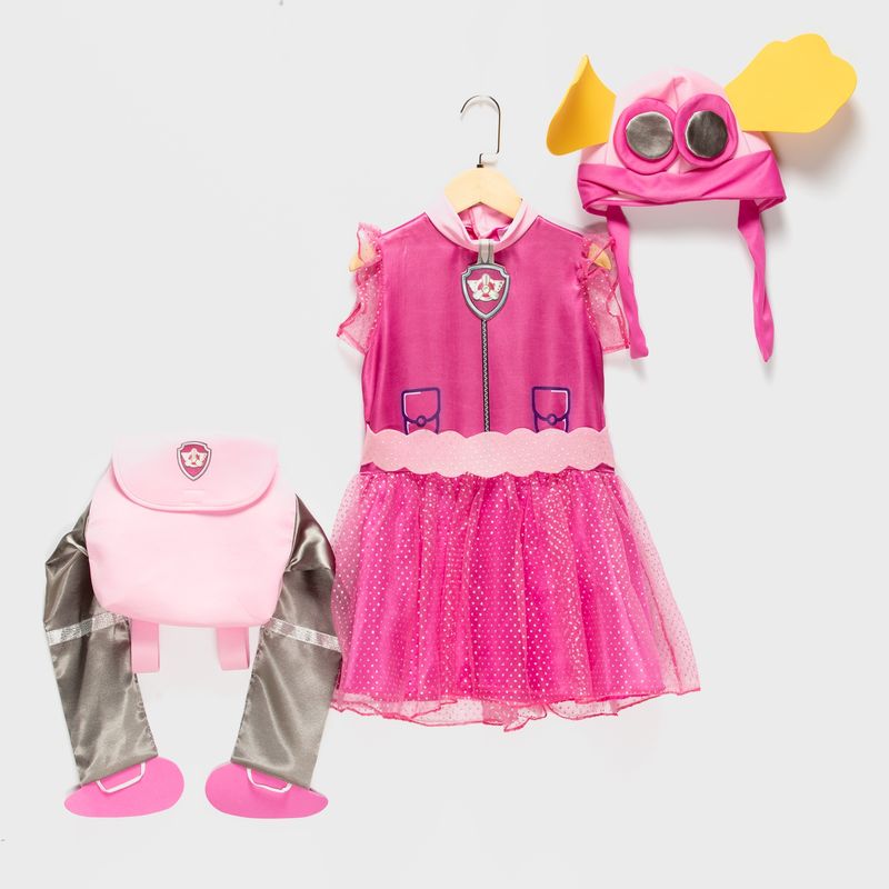 PAW PATROL - Disfraz Halloween Rosado Skye Paw Patrol