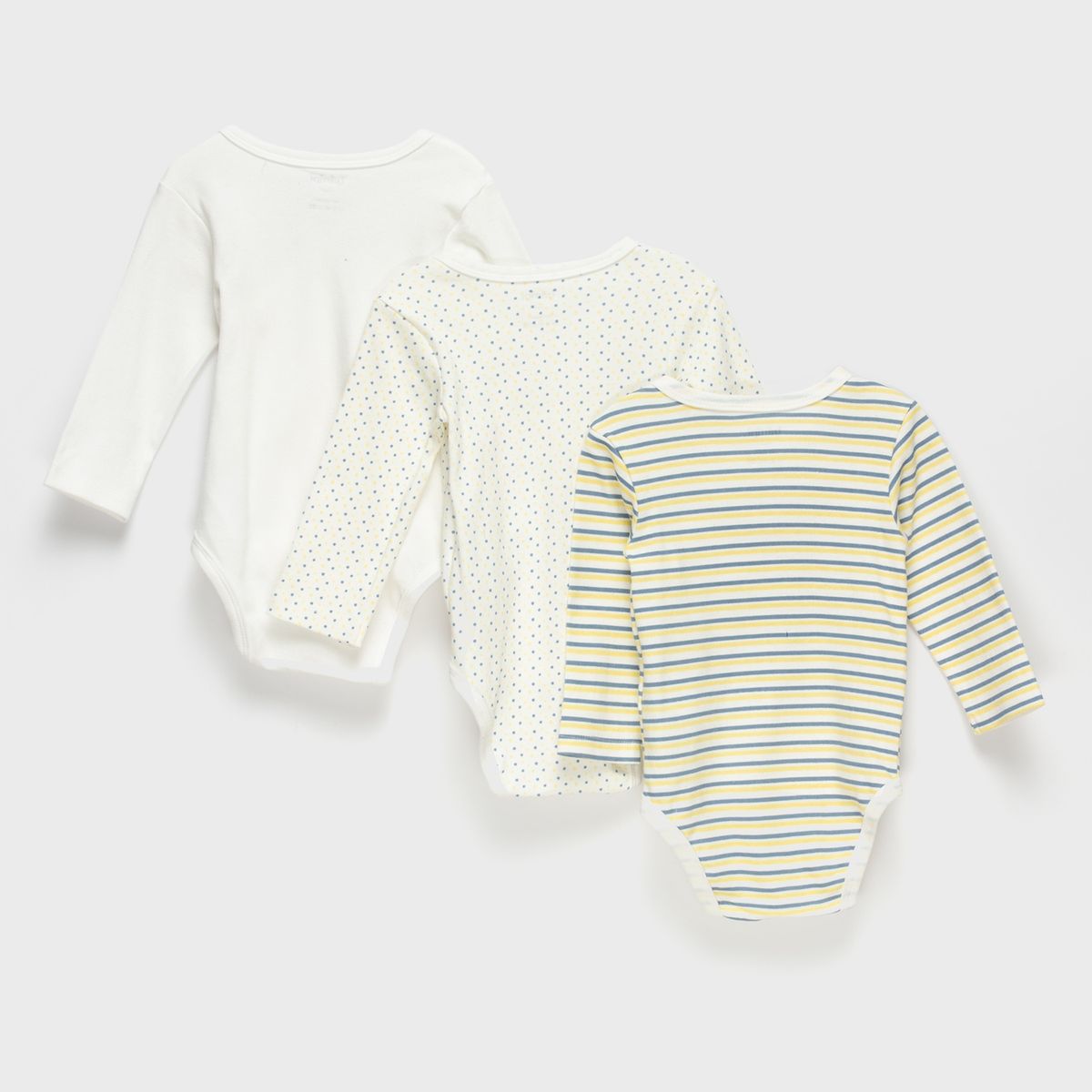 YAMP - Body Pack De 3 Unidades Algodón Bebé Niño