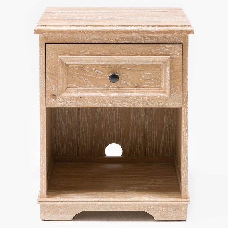 MICA KIDS - Velador Infantil Georgie Natural Mica Kids con Cajón