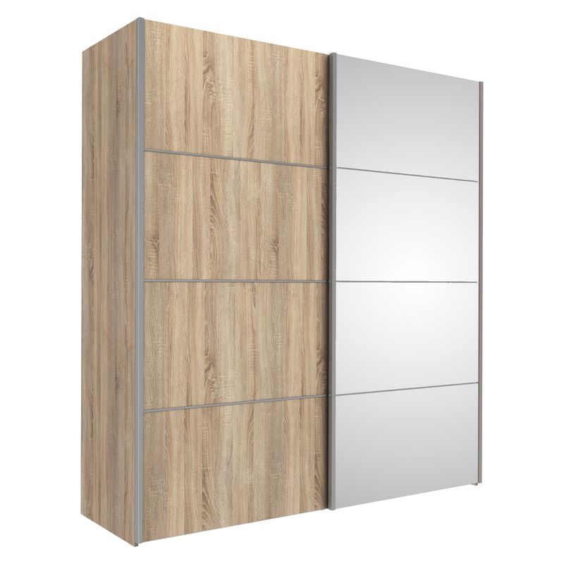 TVILUM - Clóset 2 Puertas 3 Cajones Verona Tvilum